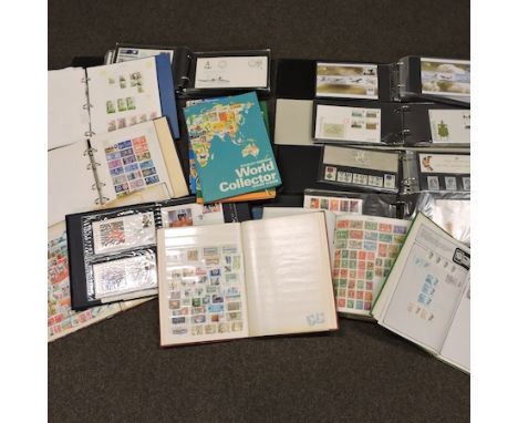 Nineteen albums of mainly mid 20th century stamps, to include loose and first day covers
