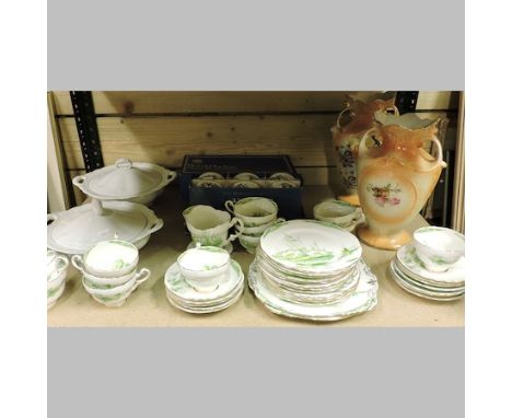 A collection of china, to include Paragon tea wares, Royal Worcester ramekins, tureens, vases etc
