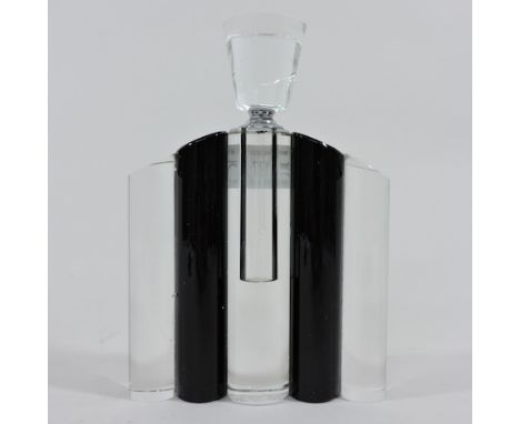 An Art Deco style scent bottle, 17cm tall