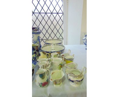 A pair of Royal Worcester bowls in the Flights of Fancy pattern, both boxed together with a collection of Royal Worcester jug