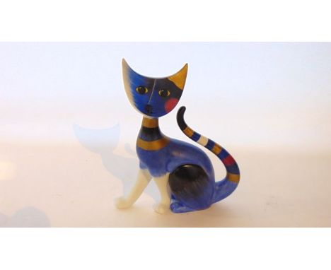 A Goebel model of a stylised cat by Rosina Wachtmeister - Franco (boxed)