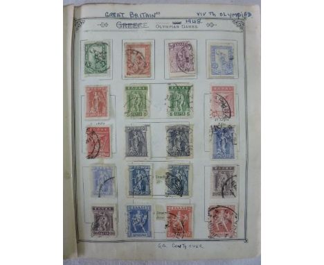 The Lincoln Stamp Album including early issues from GB, Commonwealth and World stamps