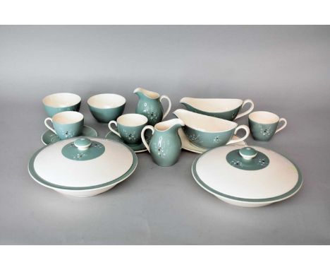 A Royal Doulton 'Spindrift' tea and dinner service, mid-20th century (approximately 96pcs)