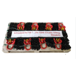 Greatbear Double Leg Lifting Chain Sling w/ Sling Hooks 5/16'' 7ft (8 pcs)