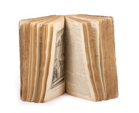 TOWN AND COUNTRY MAGAZINE FOR THE YEAR 1775 printed for Hamilton Junr St John's Gate London, hard bound octavo volume, includ