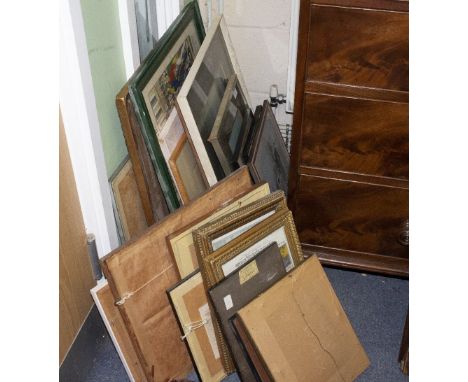 A MIXED COLLECTION OF PICTURES AND PRINTS to include Louise Williams, 'Moorish Idle', screen print, 41cm x 29cm