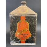 A Redline-Glico Limited gallon pyramid can.