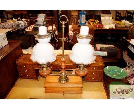 A desk lamp