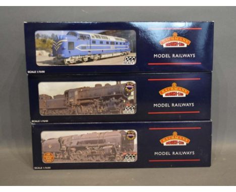 A Bachmann OO Gauge Locomotive Deltick Prototype DP1, mainline livery, weathered, 32-522NRMA, within original box, together w