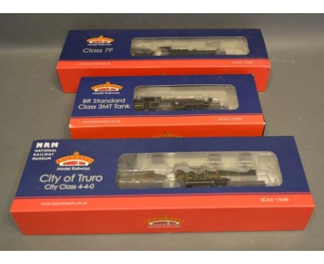 A Bachmann OO Gauge City Class Locomotive City of Truro National Railway Museum within original box, together with two other 