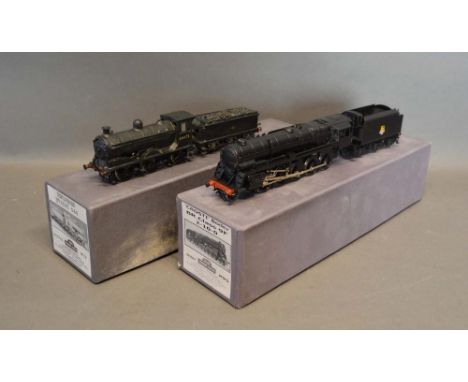 A DJH Model Locomotive OO Gauge Scale Crosti Boiler BR Class 9FK95 within original box, together with another similar DJH mod