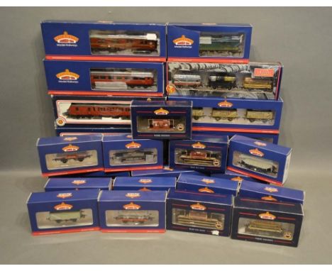 A Collection of Bachmann OO Gauge Rolling Stock within boxes 