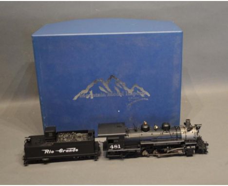 A Mountain Model Imports K-36 2-8-2 Factory Painted Flying Grande Black Boiler Road Number 481 Locomotive and Tender, ON30 sc