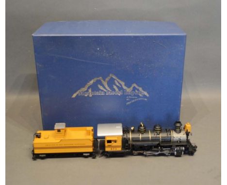 A Mountain Model Imports K-28 2-8-2 Factory Painted Road Number 473 Locomotive and Tender, ON30 scale, within original box 