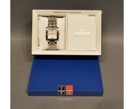 A Tissot Stainless Steel Cased Gentleman's Wristwatch with original box 