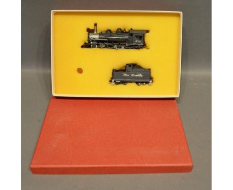 A West Side Model Company D&amp;RGW K-28 Locomotive by Nakamura HON3 Scale 476, within original box 