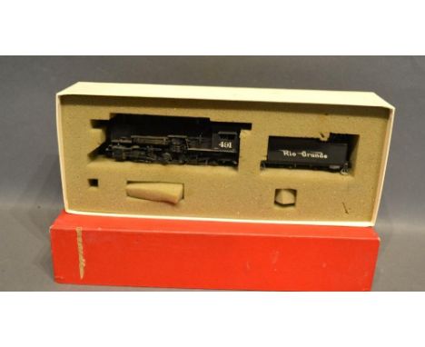 A West Side Model Company D&amp;RGW Mikado Class K-37 HON3 Scale Locomotive by Nakamura Seimitsu in original box 