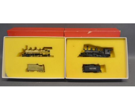 A West Side Model Company RGS HON3 Scale K-27 455 Locomotive by Nakamura, Japan, within original box, together with another s