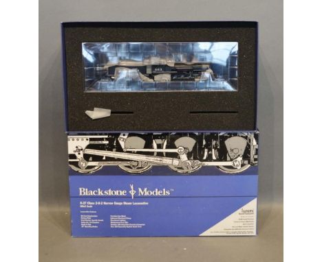 A Blackstone Models K-27 Class 2-8-2 Narrow Gauge Steam Locomotive HOn3 Scale Denver and Rio Grande Western 463 Flying Grande