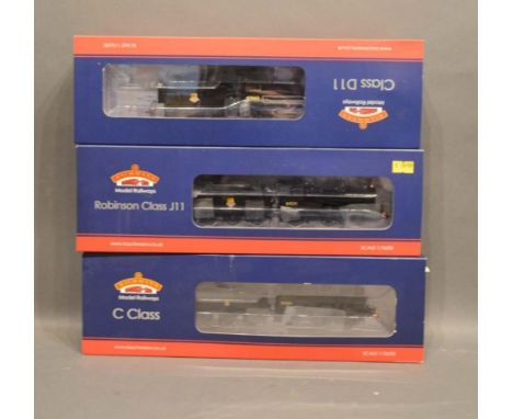 A Bachmann OO Gauge Robinson Class J11 31-319 within original box, together with two other Bachmann locomotives 31-462 and 31