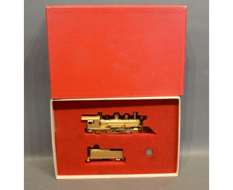 A West Side Models Company D&amp;RGW K-27 Slide Valve Locomotive by Nakamura Seimitsu, Japan, unpainted, within original box 