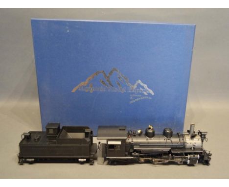 A Mountain Model Imports, K-27 2-8-2, Factory Painted ON30 Scale Model Locomotive with tender within original box 