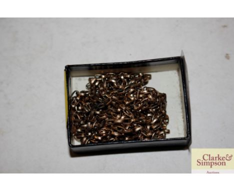 A yellow metal chain, 21gms