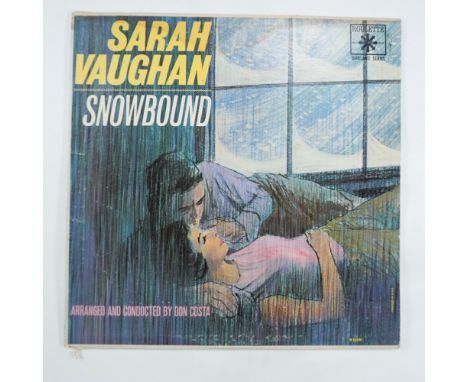 This original 1963 pressing of Snowbound by jazz legend Sarah Vaughan was released on Roulette Records (R-52091) and features