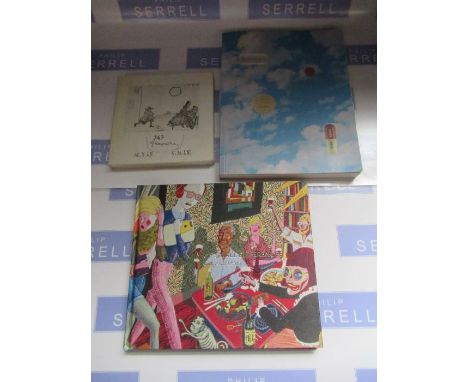 'Damien Hurst- Pharmacy', Sotheby's Sale catalogue, 18th Oct 2004, includes two pages of stickers, 'The Vanity of Small Diffe