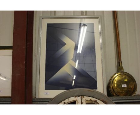 Phil Griffin, pencil signed lithograph "Level 2"
