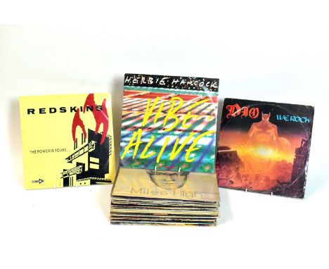 A collection of mixed 80's LPs, artists to include: Dio; John Miles; Madonna; Johnny Cash; Rose Royce; Geno Washington; Level