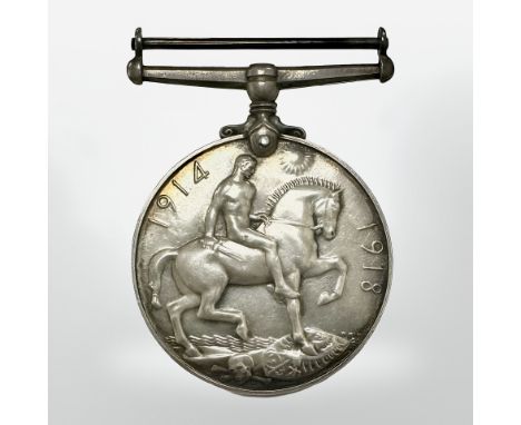 A First World War British War Medal named to 127928 Pte.2. D. Younghusband R.A.F. 