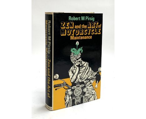 BOOK: PIRSIG, Robert M., 'Zen and the Art of Motorcycle Maintenance', 1st UK, 3rd imp., 1975, Bodley Head, in VG/VG condition