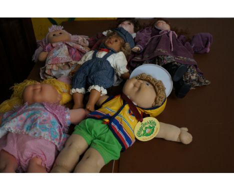 2 Cabbage patch kids & 4 others 