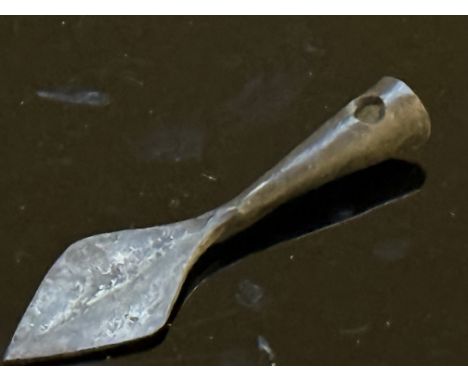 Old bronze arrow head Length 7.5 cm