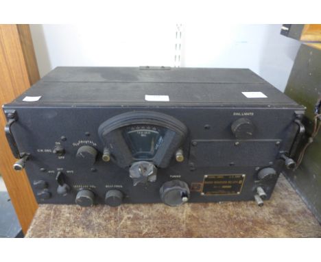 A U.S Army Signal Corps radio receiver 