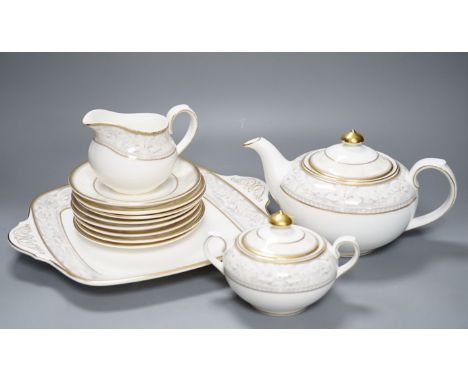 A Royal Doulton Naples pattern tea service