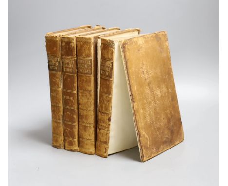 ° ° Goldsmith, Oliver - A History of the Earth, and Animated Nature. 4 vols. engraved portrait and hand-coloured plates; cont