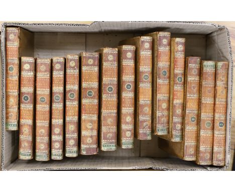 ° ° Henry, Robert - The History of Great Britain ... 4th edition, 14 vols, d-page portrait of the author; contemp gilt-decora