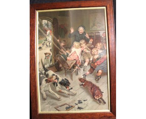 


Print Fox Hunting Picture signed by Arthur J Elsley.&nbsp;
