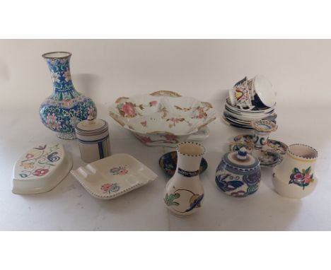 A collection of Poole pottery and other ceramics, various&nbsp;date codes on Poole , one early Carter Stabler and Adams C1925