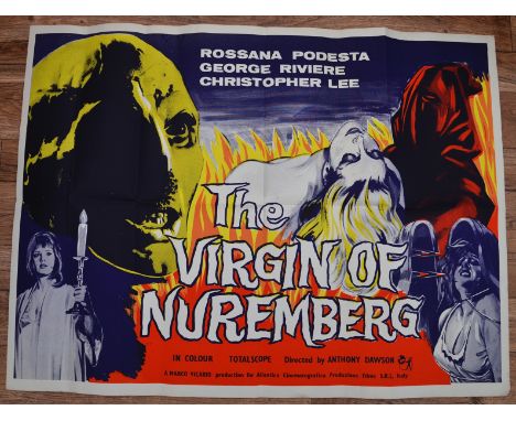 THE VIRGIN OF NUREMBURG (1964) UK Quad Film Poster (30" x 40" - 76 x 101.5 cm) - Very Fine plus - Folded (as issued)