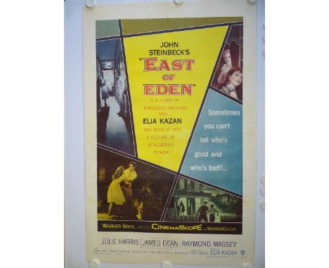 EAST OF EDEN (1955) - US One Sheet Movie Poster - American Drama starring James Dean (27" x 41" - 68.5 x 104 cm) - Very Fine 