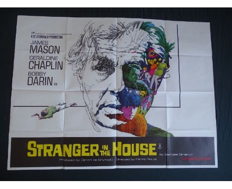 JOB LOT X 8 UK QUAD FILM POSTERS: ANNE OF THE THOUSAND DAYS (1969); STRANGER IN THE HOUSE (1967); DEADFALL (1968); THE BOSTON