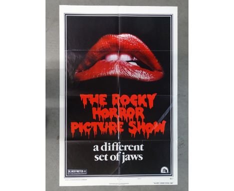 THE ROCKY HORROR PICTURE SHOW (1975) - US One Sheet Movie Poster (27" x 41" - 68.5 x 104 cm) - Very Fine minus - Folded (as i