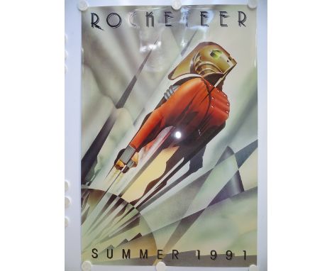 ROCKETEER (1991)- UK Advance One Sheet Film Poster (27” x 40” – 68.5 x 101.5 cm) - Impressive Art Deco design by John Mattos