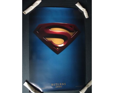 SUPERMAN RETURNS (2006) - U.S. One Sheet Film Poster - Advance 'logo' Style - (27" x 40" - 69 x 102 cm) - Fine - Originally R