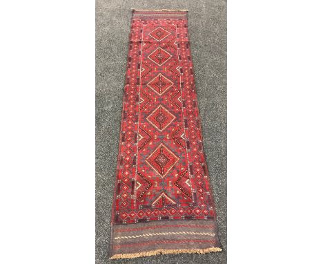 A Meshwani carpet runner 250 cm x 63 cm