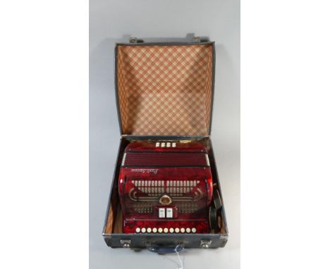 A Vintage Paolo Soprani 23 Key C# Accordion 