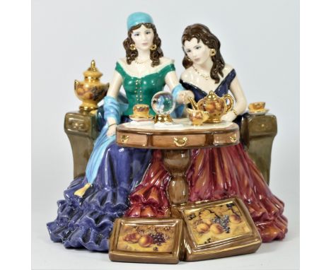 Royal Worcester limited edition figure 'Lucky in Love' No. 25/600, 17cm.Good condition with no issues. 
